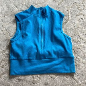 Blue tank top
